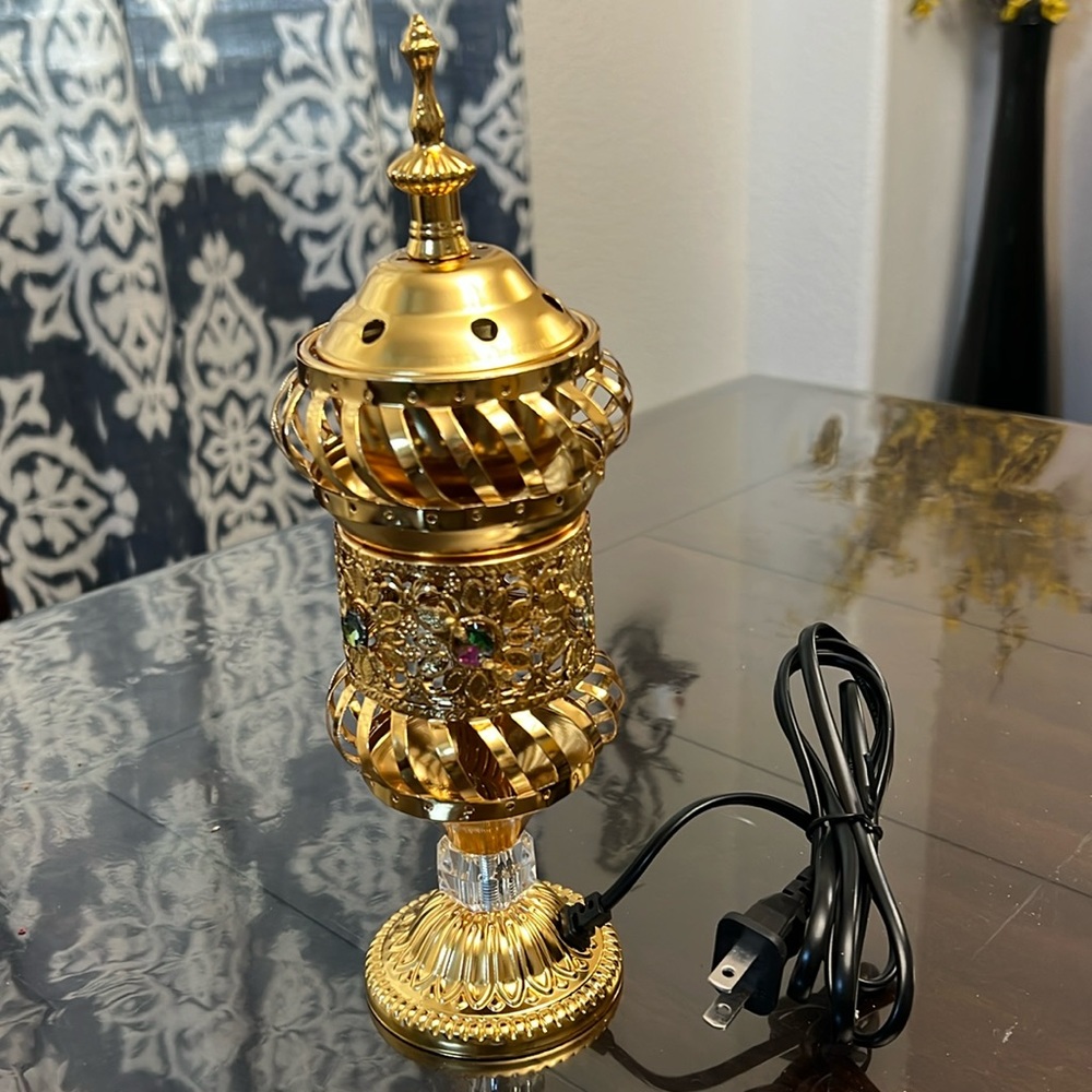 Electrical incense burner.